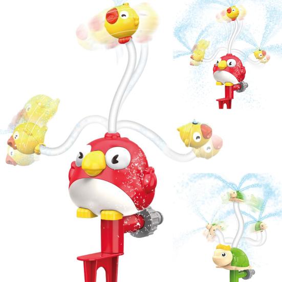 Wassersprühsprinkler, einstellbarer Wasserdrucksprinkler für Kinder, Hunde, Kraken, Sommerspaß, Wasserspielspielzeug für den Garten