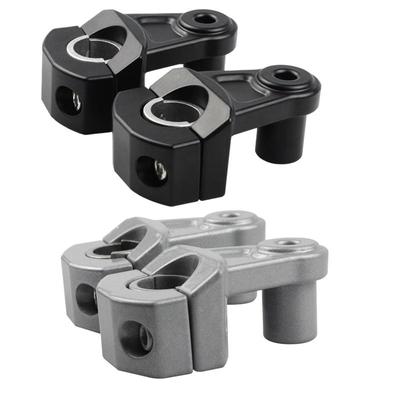 Handlebar Risers With 38mm Height Aluminum Alloy Bar Clamps For Motorbike Motorbike Handlebar Clamps Risers Mount Motorcycle