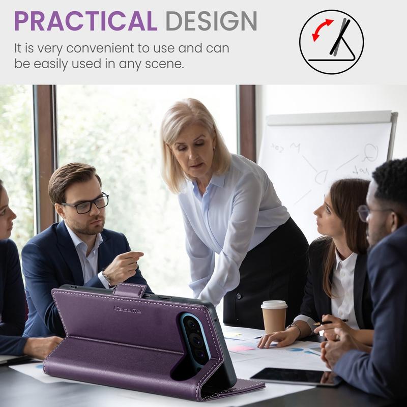 RFID Blocking Wallet Case Kickstand Leather Flip Case for Google Pixel 7 8 9 Pro XL 7a 8a 9pro Phone Cover Cards Bag Back Cover