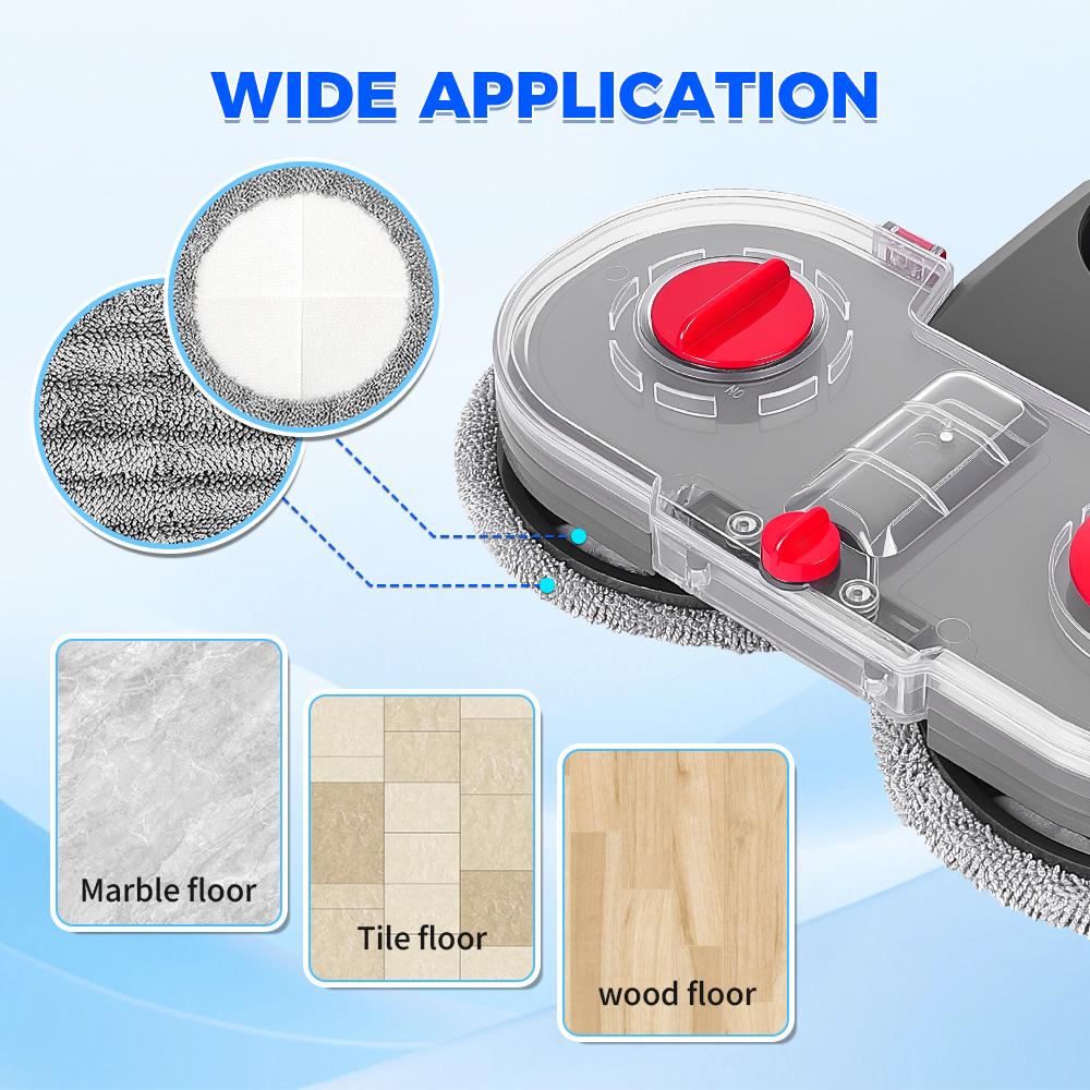 Mop Head Kit For Dyson V7 V8 V11 V11 Vacuum Cleaner Parts Accsessories With Water Reservoir Cleaning Electric Rag Cloth Spare