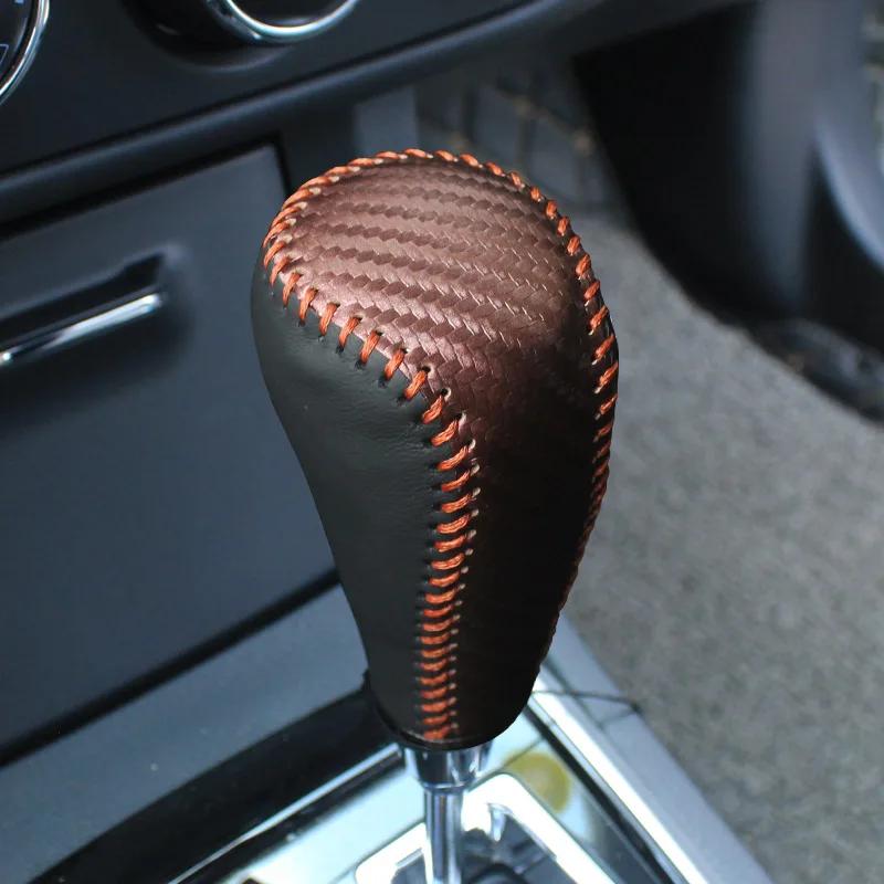 Gear Corolla Gear Cover For Toyota Camry Levin YARiS Gear Shift Collars Carbon Fiber Leather Available Colors