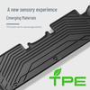 2024 ZHIJIE S7 Car Floor and Seat Back Mats - Eco-Friendly, TPE, Wear-Resistant Trunk Mats.