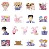 50Pcs Anime Ouran High School Host Club Sticker Japan Classic Anime Waterproof Decals Skateboard Sticker Laptop Suitcase