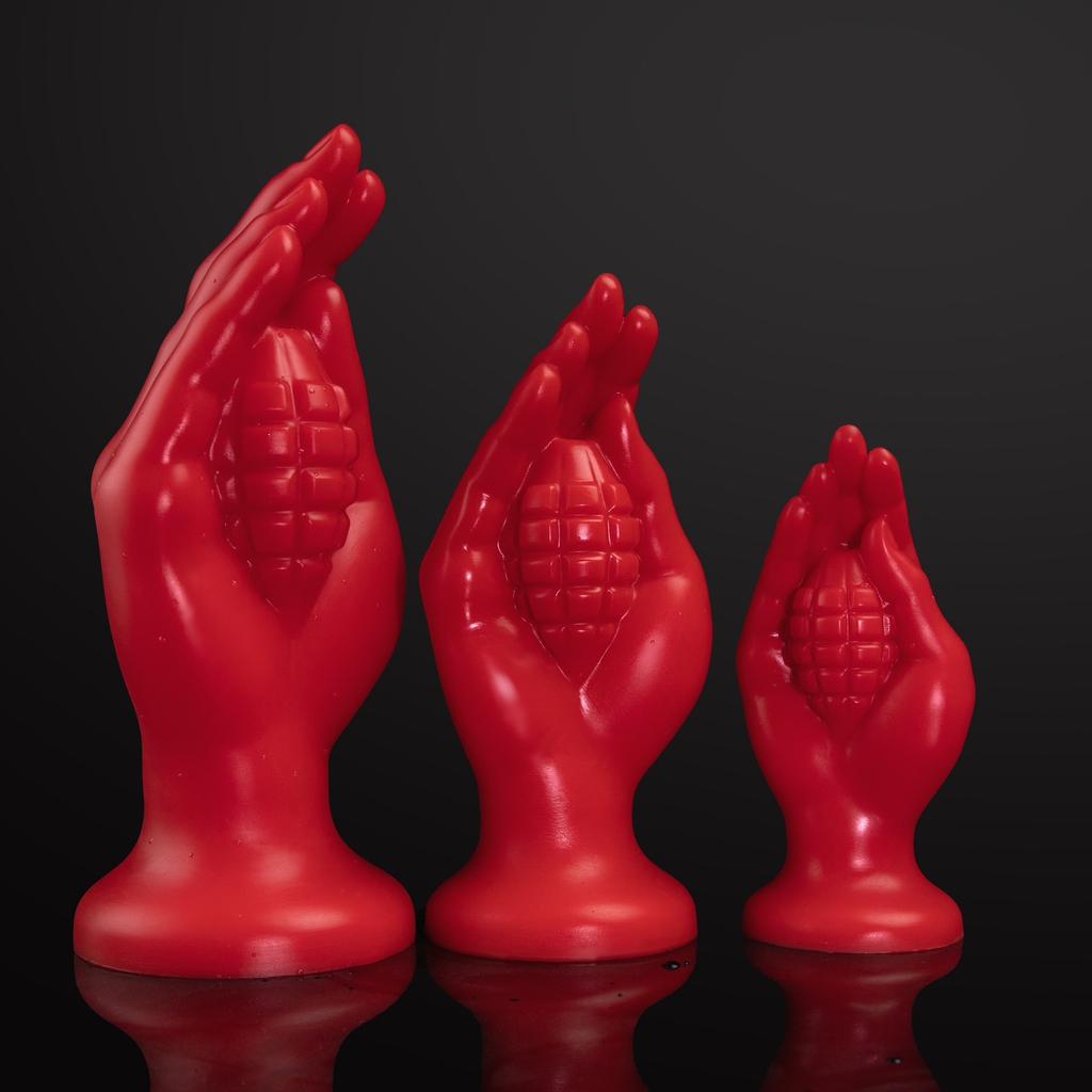 Silikon Simulation Faust Silikon Anal Plug Hintere Massage SM Anal Dehnung Masturbator