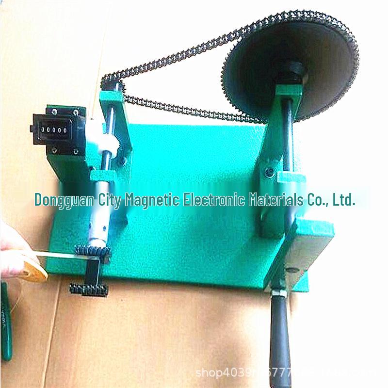 Transformer Hand-Crank Coil Winding Machine with Automatic Counter