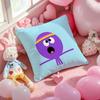 Anime H-Hey Duggee Cushion Cover Pattern Printed Pillowcase for Living Room Sofa Cushion Cover & Bedroom Decor