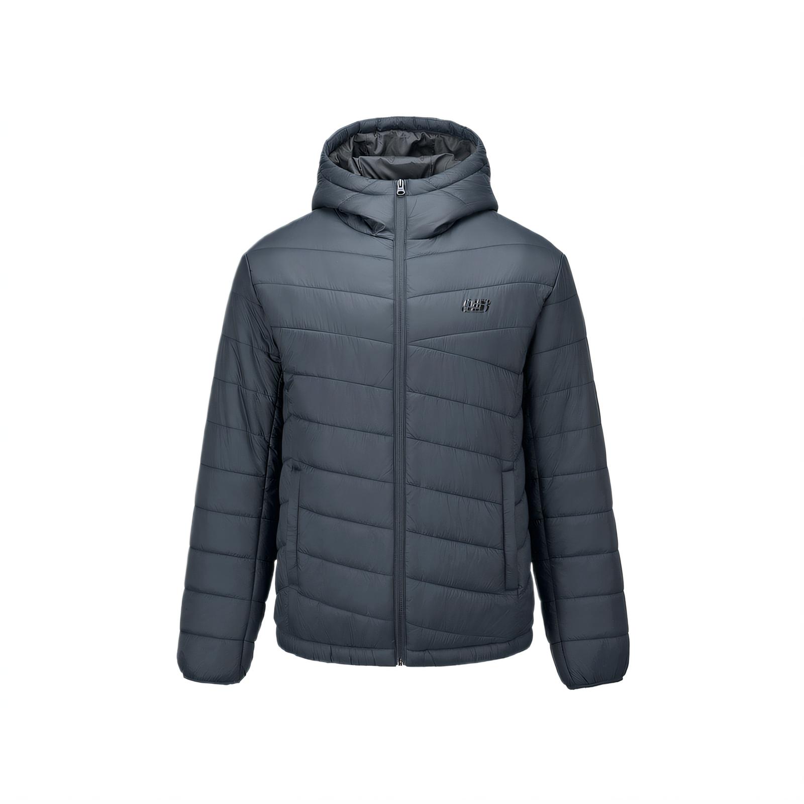 Skechers Warm Zip-Up Hooded Long Sleeve Cotton Jacket Unisex jackets L425U104 L