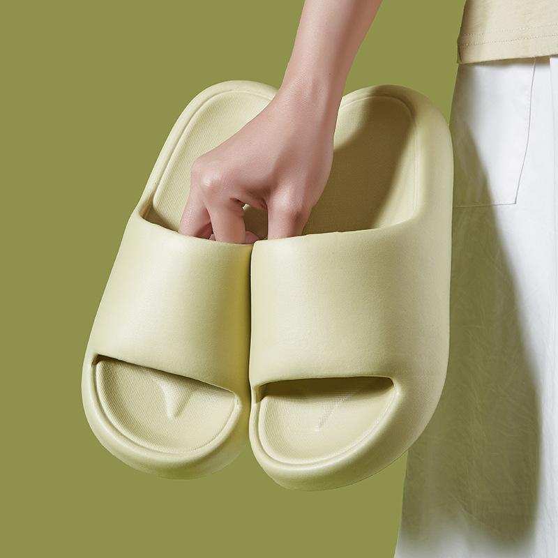 204 Hot Sale EVA Slide Non-slip Quick Drying Shower Sides Bathroom Sandals Pillow Slippers  Custom Slide