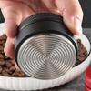 Slotted Coffee Distributor Threaded Bottom Powder Press Espresso Tamper  Coffee Preparation