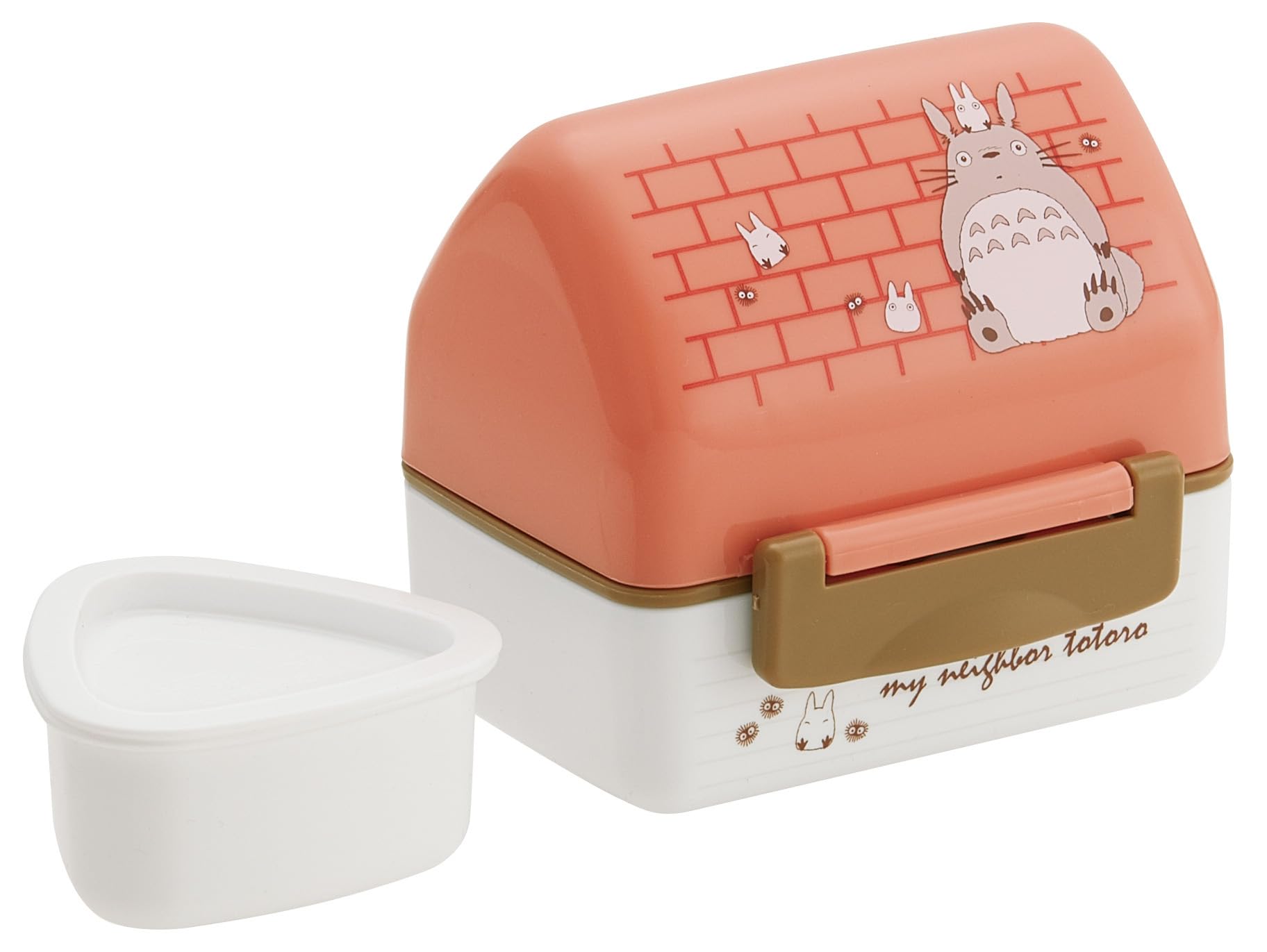 Скейтбордист Антибактериальная Треугольная Ланч-коробка для Онигири, Микроволновая печь, Тоторо Дом, Кейс, Безопасный, Дизайн, POT5AG-A