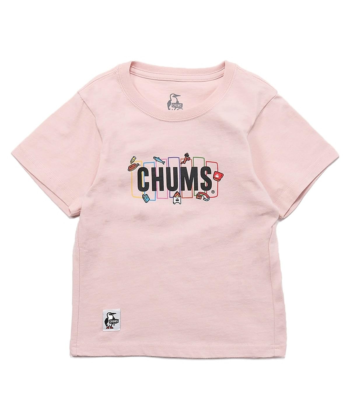 

What to do in Camping Kids Frost Pink [Chums] T-Shirt Kid s T-Shirt