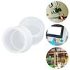 20pcs Waterproof Switch Cover Durable Plastic Button Protector Dustproof Push Cap For Emergency Stop Alarm Push Cover