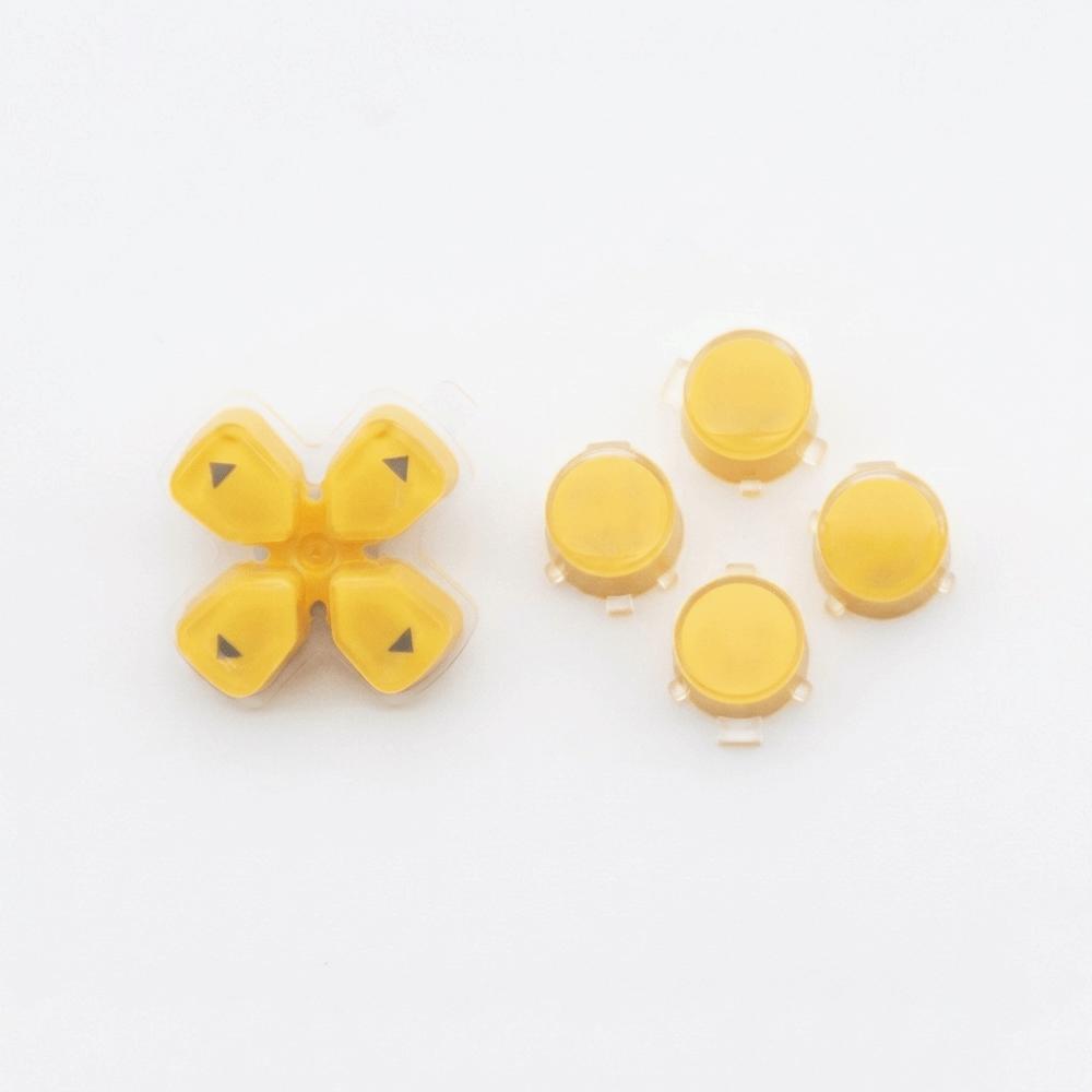 Jelly Color Controller Replacement Buttons Kit for PS5 Controller Controller Customization