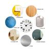 Douyin Style Silent Acrylic Wall Clock - DIY Wall Sticker for Home or Bedroom
