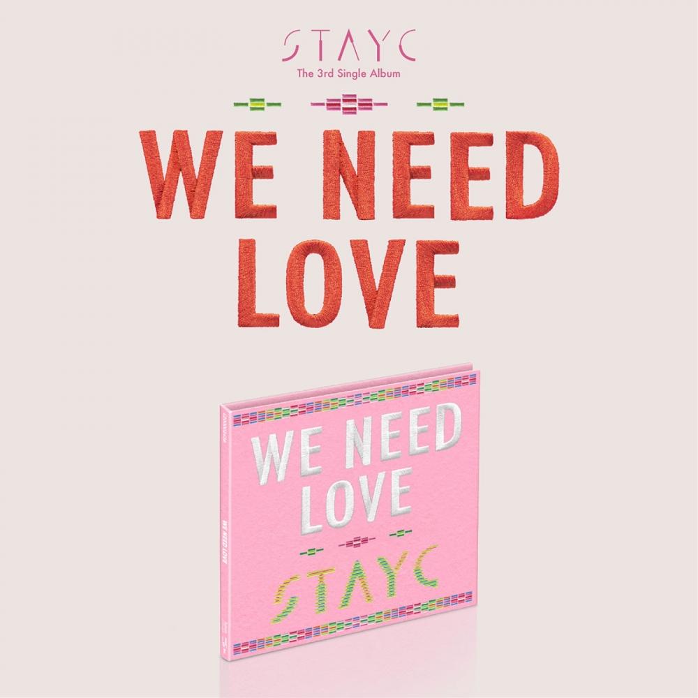 Stayc   We Need Love   3rd Single Album  Digipack Ver.   Limited Edition