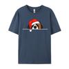 St. Bernard Dog Christmas T-Shirts Manga T Shirt Graphic Men Tops Tees Santa Hat T-Shirts Christmas T-Shirt Cotton