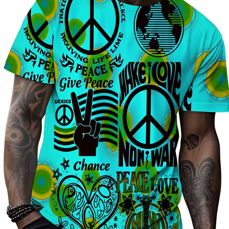 

Round neck short-sleeved T-shirt top, comfortable and breathable fabric, casual and sports style S
