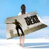 Thrilling Movie The W-Walking D-Dead Microfiber Blanket Quick Drying Towels Oversized Printing Super Absorbent Towel Blanket