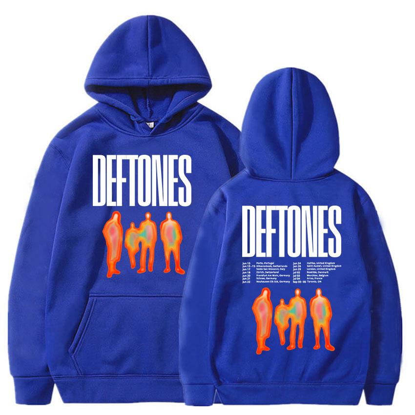 Deftones Tour Printing Hoodies Ropa Hombre Sudaderas Hooded Long Sleeve Men Women Sweatshirts Fashion Unisex Hoodie