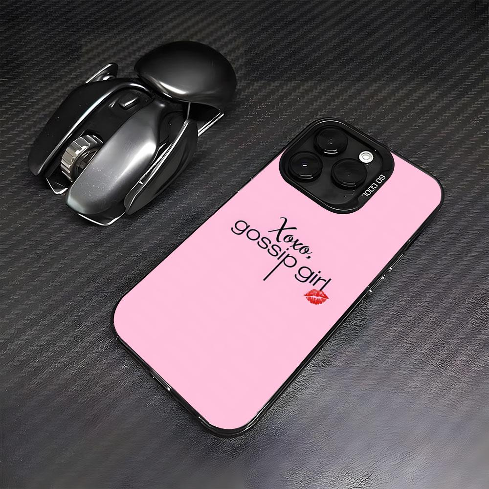 

TV G-Gossip-G-Girl Phone Case For IPhone17 Air 16 15 14 Plus 13 12 11 Pro 7 8 XS Max XR Silver Black Bumper Case iPhone 15 Pro Max