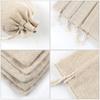 Cotton Drawstring Bag with Printed Logo for Rice Storage