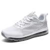 Large size men's casual sports shoes Fashion platform breathable men's shoes Air cushioned running shoes men's sneakers