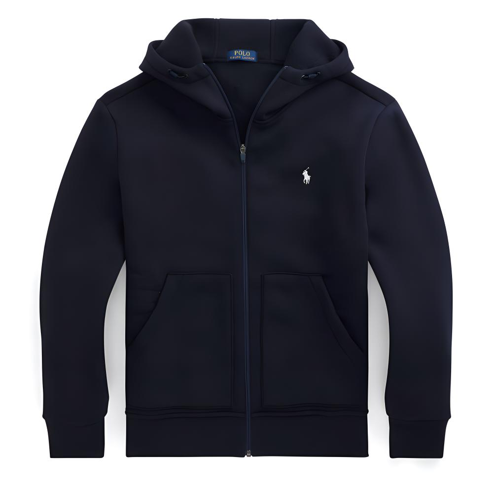 Polo Ralph Lauren FW23 Флисовая толстовка с вышивкой логотипа Мужские толстовки Темно-синий MNPOKNI16820951-410 S