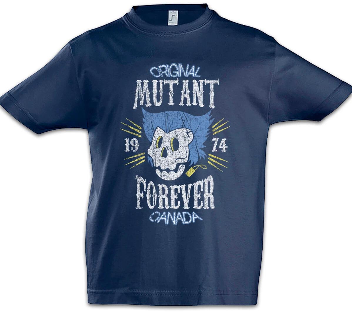 Mutant Forever Kids Boys kids boys T-Shirt Fun Gamer Skull Wolverine Skull Skull 160