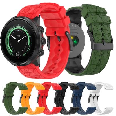 Suunto 9 7 D5/ Suunto Spartan Wrist HR/ Baro Aksesuarları İçin 24mm Silikon Kayış