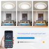 Bladeless LED Fan Light with APP & Remote Control, 85-265V for Bedroom
