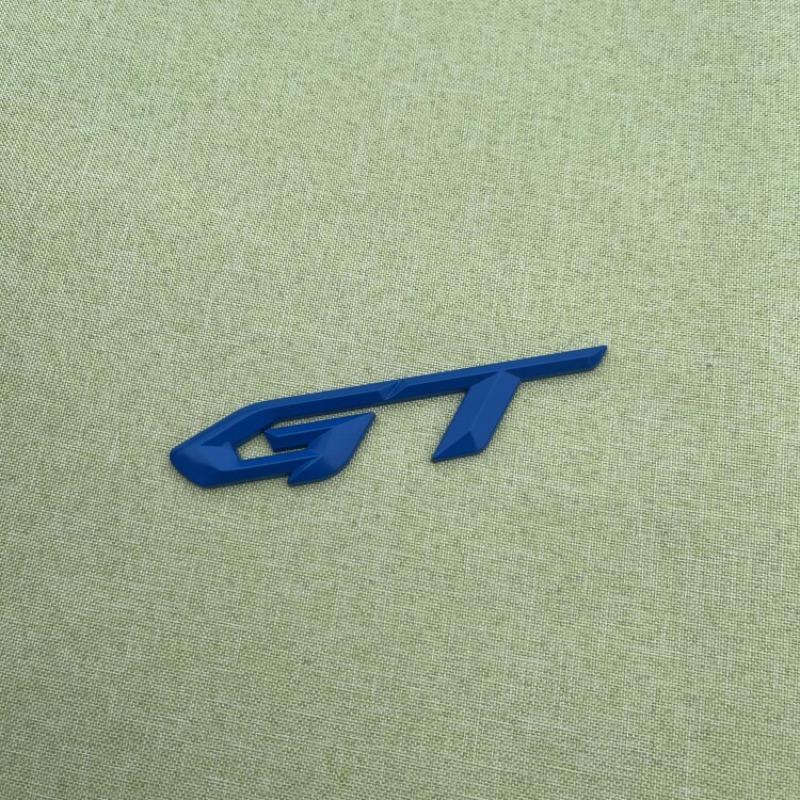 Auto 3D importierte Version GT aufgewertet und modifiziert Metall-Autologo, Kotflügel Karosserie Dekorationsaufkleber, Seitenaufkleber, Heckaufkleber