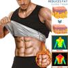 Schweißweste für Männer, Taillentrainer, Sauna-Anzug, heiße Polymer-Schweißhemden zum Abnehmen, Body Shaper, Workout-Tanktops, Shapewear, Fitness-Baselayer