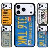 USA LICENSE NUMBER PLATES Phone Case For iPhone 17 Air 16 15 14 13 12 11 Pro Max Plus