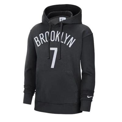 Nike Bkn M Nk Po Flc Essential N N Comfortable Letter And Number Hoodie Men Hoodies Black DB1194-011