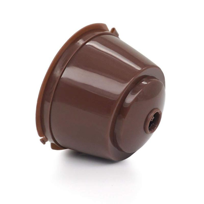 6 Pack Refillable Dolce Gusto Coffee Capsules Reusable Food Grade Coffee Pods for Home Office Travel Daily Use