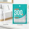 RIMI SMILE Ultra-Fine Dental Floss Picks 4 Bags 1200Pcs Disposable Interdental Cleaners Oral Care Tools for Home Family Use