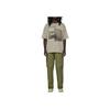 Jordan Union Collab SS23 Basketball Logo Patch Crew Neck T-Shirt Men Tops Khaki FD4247-206