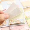 1pcs Cute Cartoon Memo Pad Lovely Bunny 6 Fold Self Adhesive Sticky Notes Diary Planner Stickers Office School