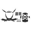 Helmet Liner System Internal Sponge Pad Adjustable Helmet Dial Suspension System Chin Strap for