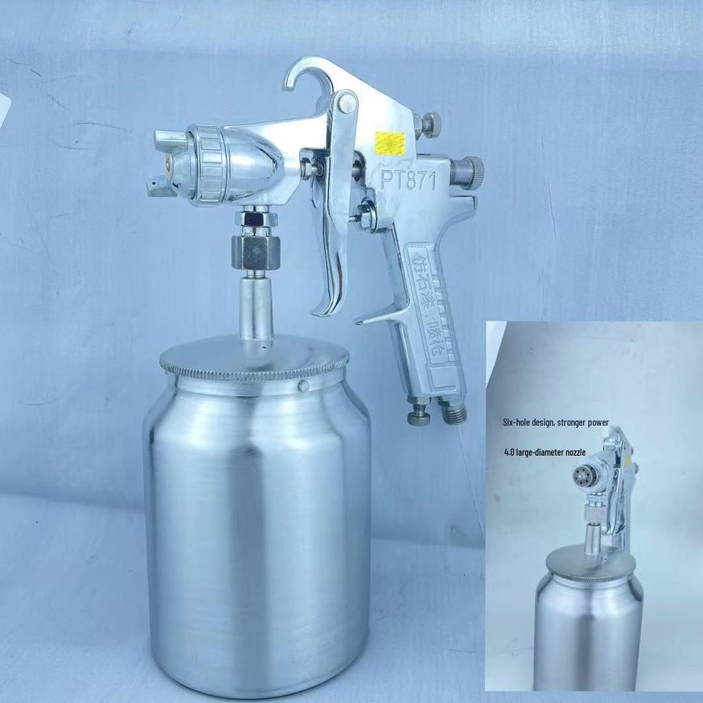 W-71/75/77 High Atomization Pneumatic Spray Gun for Furniture, Wood, and Car Paint.
