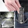 Flashlight, Multifunctional Rechargeable Flashlight High Tech Flashlight, Waterproof Flashlight (Black 1Pcs)