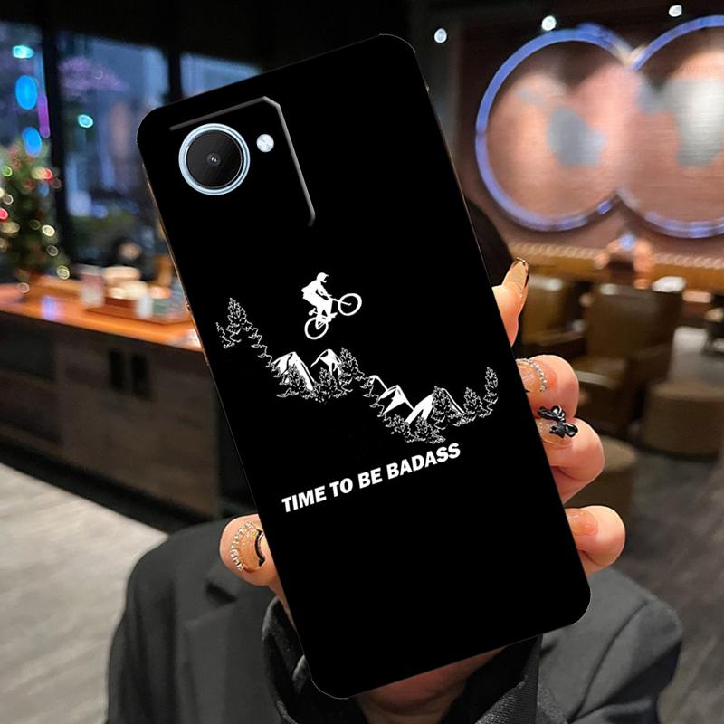 

Bike Cycling Art Case For Realme 14 Pro Plus 13 12 11 15 GT6 GT7 Pro C55 C51 C35 C53 C61 C65 C67 C63 C71 C75 Realme C15