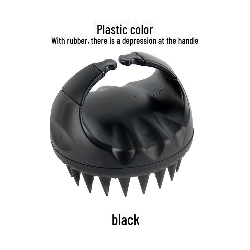 Silicone Scalp Massaging Shampoo Brush and Anti-Itch Comb