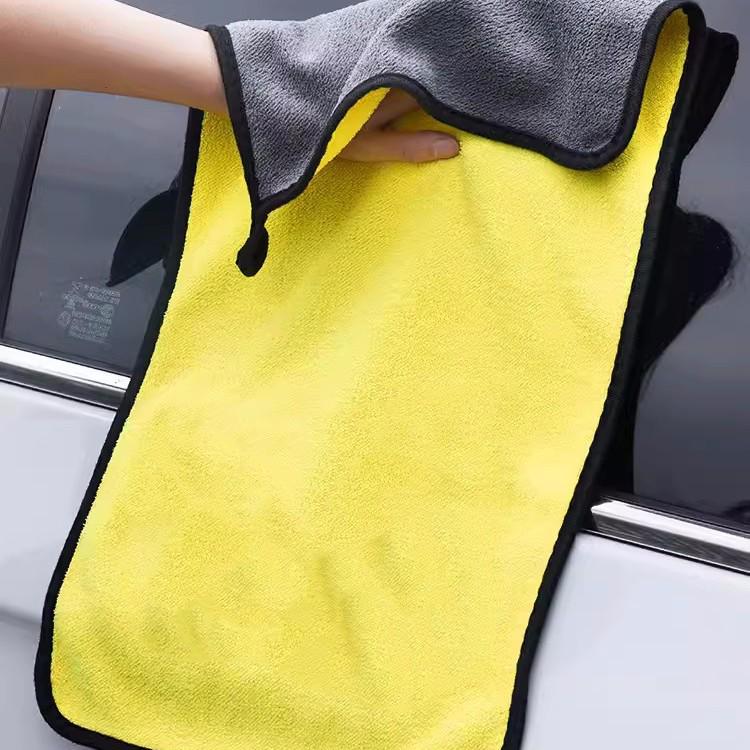Quick-Dry Water-Absorbent Coral Fleece Car Wash Towel - Lint-Free & Thickened Drying Cloth 30x30 cm