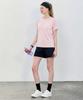BASIC HOUSE Women'S Cool Breeze Raglan Round Short Sleeve T-Shirt Pink Lzts3223 (Type B)