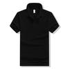 Casual Short Sleeves Polo Shirt Solid Color Summer Thin Style Casual Cotton Open Sleeve Top Selling Item