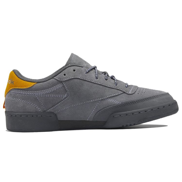 Reebok Club C 85 Pure Grey Lilac Glow Unisex Sneakers Pure-Grey-6 Pure-Grey-7 GW3784
