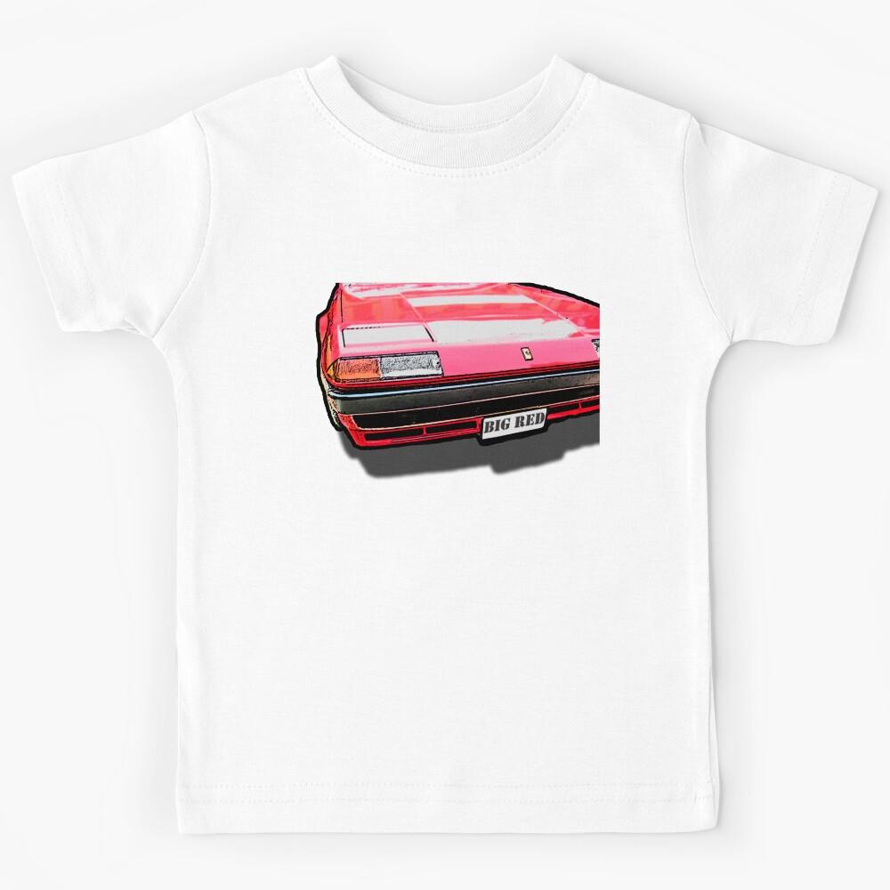 Red Sports Car Kids T-Shirt 160