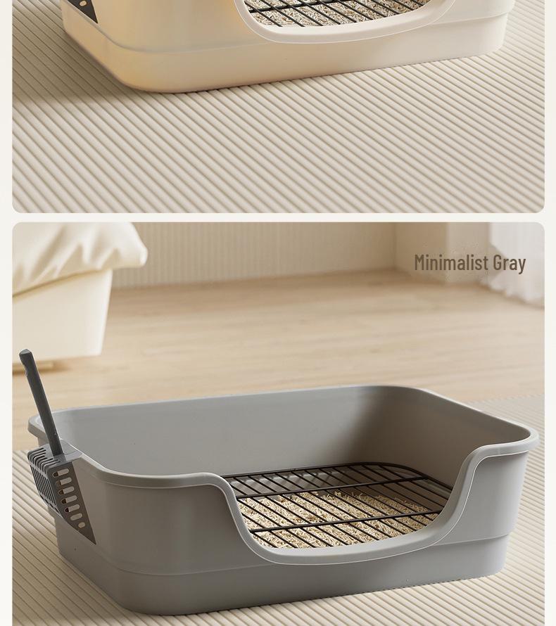 Automatic Dog Potty with Anti-stepping Stool for All Sizes - Pet Toilet Cleaning Supplies