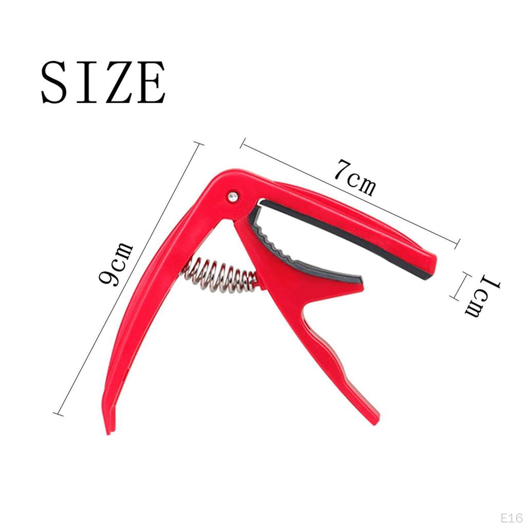 Resin Clamp for Capo Ukulele 4 Strings Soprano Concert Tenor Baritone Light